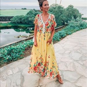 Anthropologie Farm Rio Dress